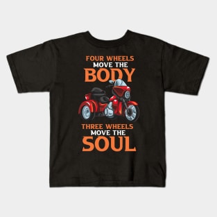 TRIKE MOTORCYCLE: Three Wheels Kids T-Shirt